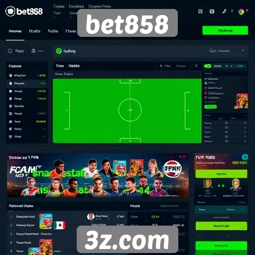 Interface do usuário do bet858 é fácil de navegar